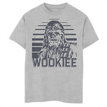 Boys 6-20 Star Wars Chewbacca Wookiee Portrait Graphic Tee