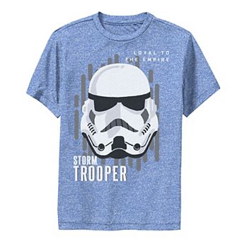 Boys 6-20 Star Wars Galaxy Of Adventures Trooper Helmet Performance Graphic Tee