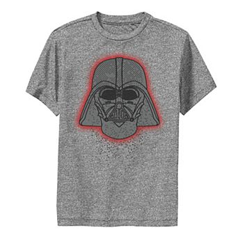Boys 8-20 Star Wars Darth Vader Glowing Red Performance Graphic Tee