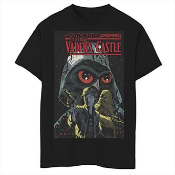 Boys 6-20 Star Wars Han Solo Vader's Castle Comic Cover Graphic Tee