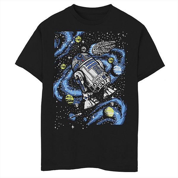 Boys 8-20 Star Wars R2 Spaced Out Graphic Tee
