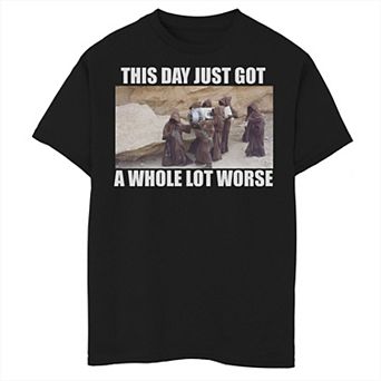 Boys 6-20 Star Wars This Day Just Got A Whole Lot Worse Graphic Tee