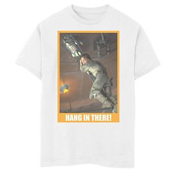 Boys 8-20 Star Wars Luke Skywalker Hang In There Poster Graphic Tee