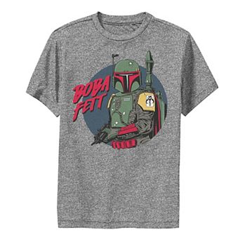 Boys 8-20 Star Wars Boba Fett Poster Performance Graphic Tee