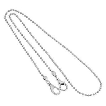 1928 Stainless Steel Small Ball Chain Mask Holder