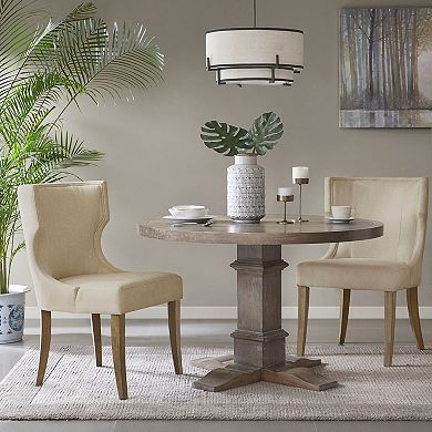 Madison Park Fillmore Wingback Upholstered Dining Chair
