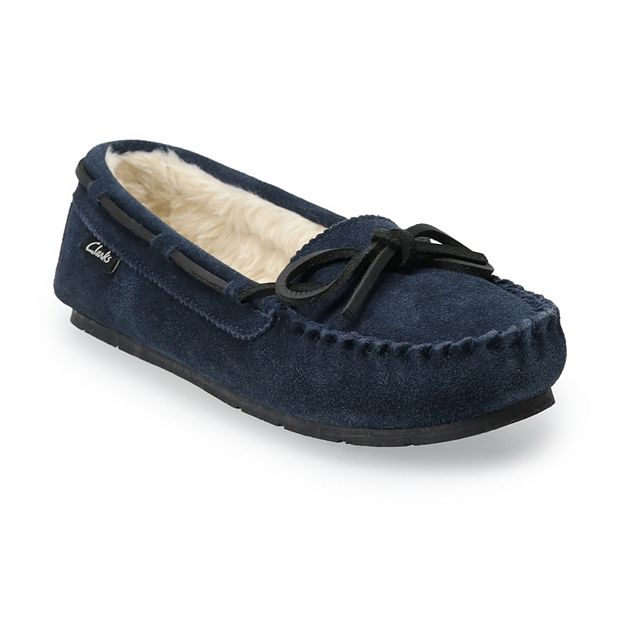 Clarks Classic Women s Suede Slippers