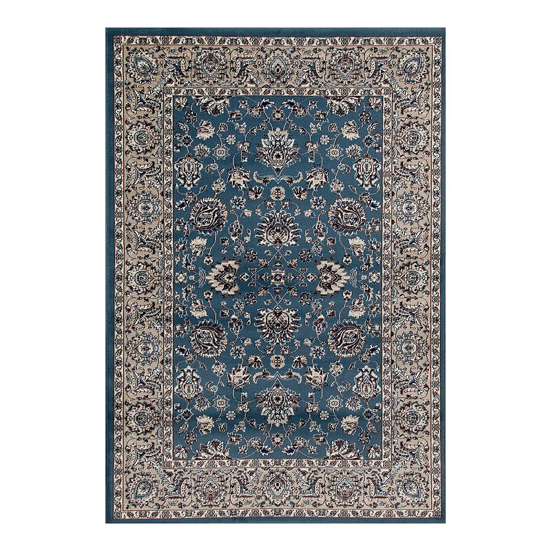 Art Carpet Abel Accustomed Rug, Blue, 5X8 Ft