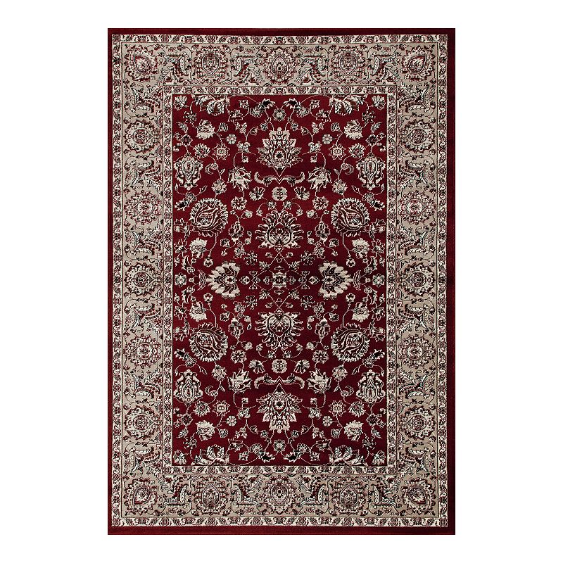 Art Carpet Abel Accustomed Rug, Red, 8X10 Ft