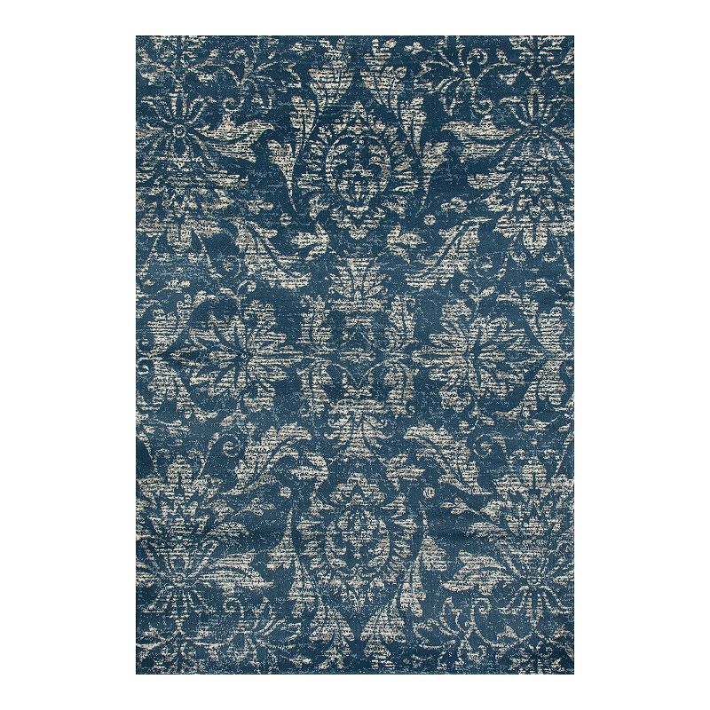 Art Carpet Abel Arabesque Rug, Blue, 5X8 Ft