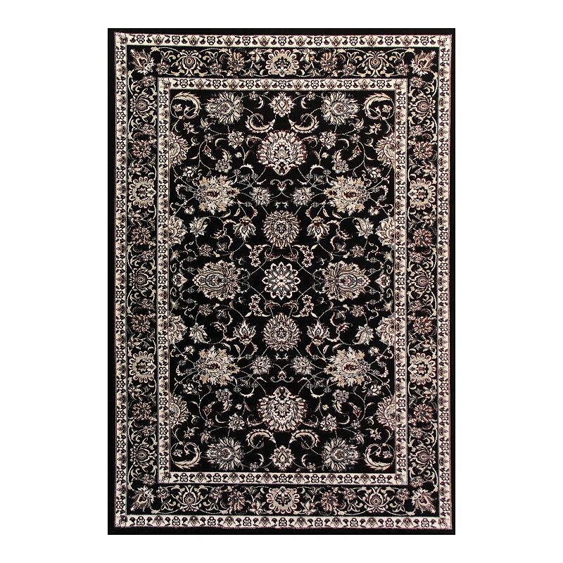 Art Carpet Abel Border Rug, Black, 8X10 Ft