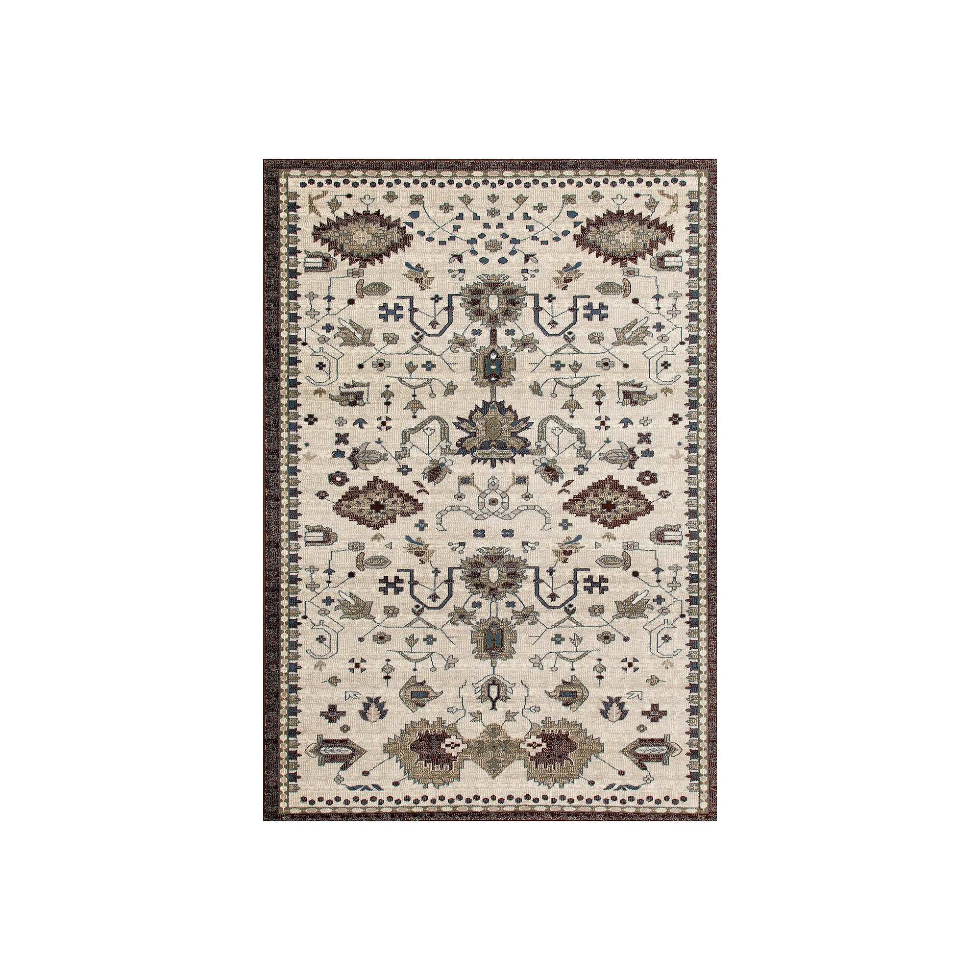 Art Carpet Abel Oasis Rug, Beige Green Brown