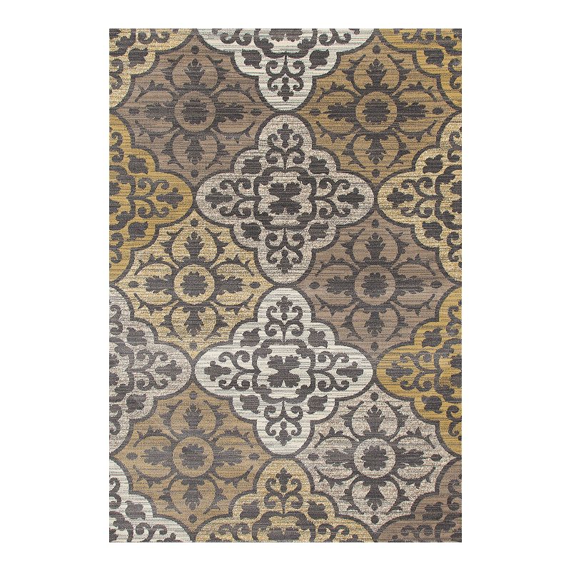 Art Carpet Abel Tilework Rug, Yellow, 8X10 Ft