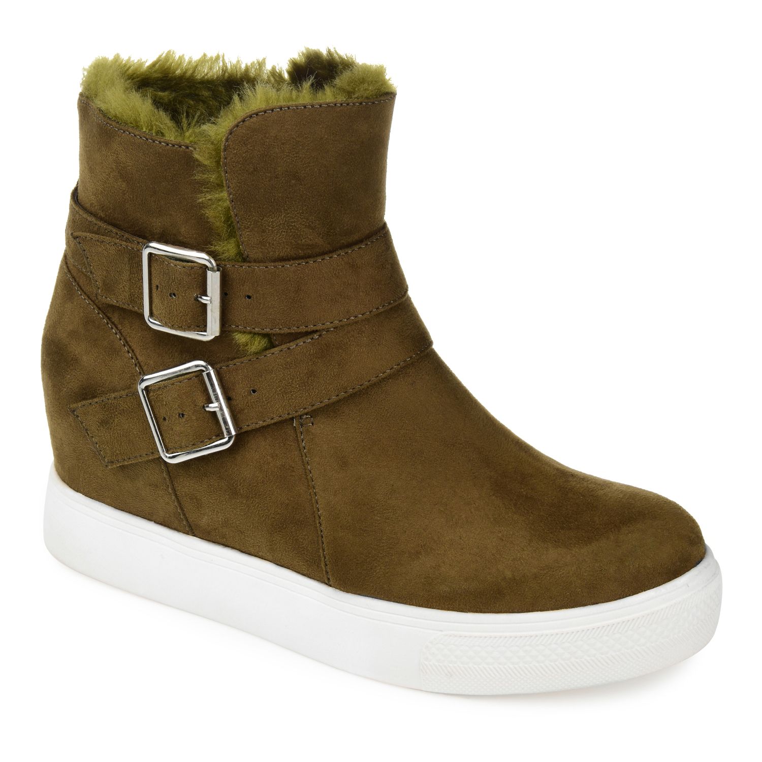 hidden wedge ankle boots