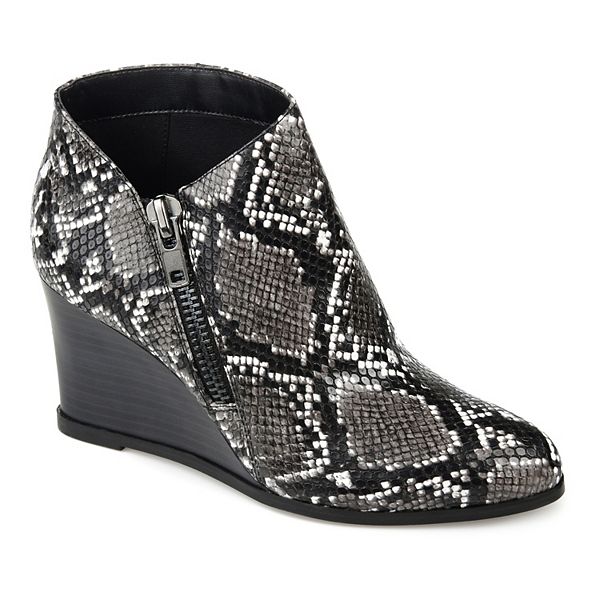 Journee Collection Glam Women's Wedge Ankle Boots