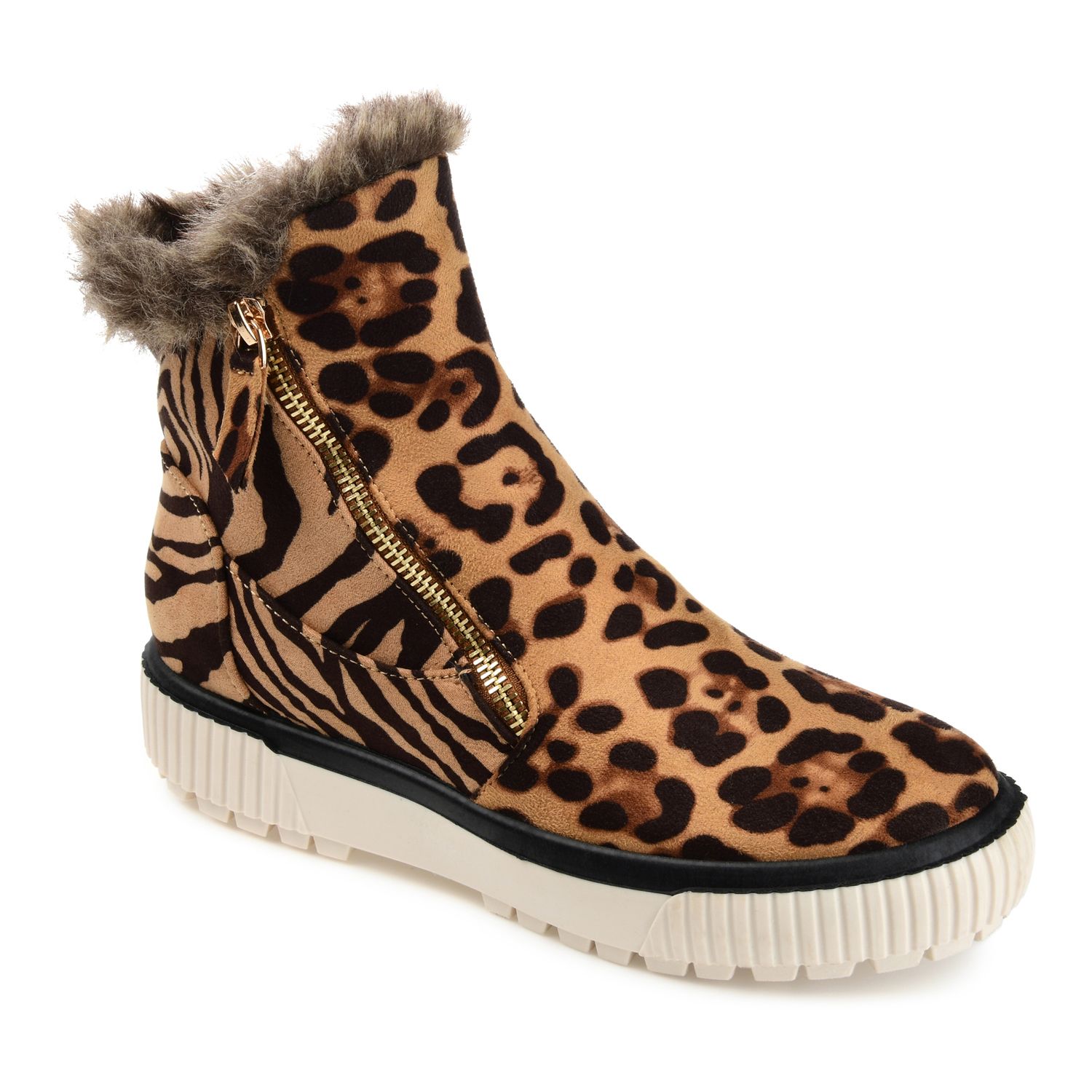 journee wedge boots