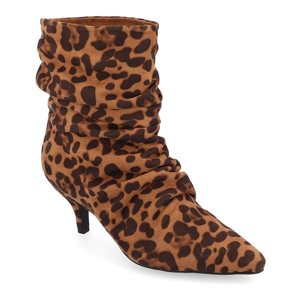 Kohls 2025 leopard booties