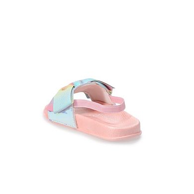 JoJo Siwa Bow Toddler Girls' Slide Sandals 