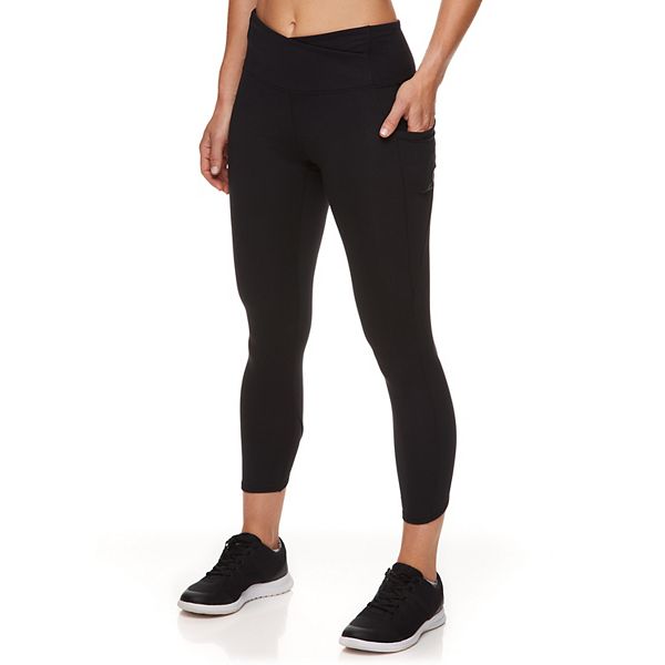 Gaiam Womens Om High Rise Waist Yoga Pants - Performance Spandex