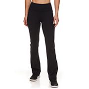 Gaiam Yoga Pants, Women's Size Medium, Black, Pull On, Side