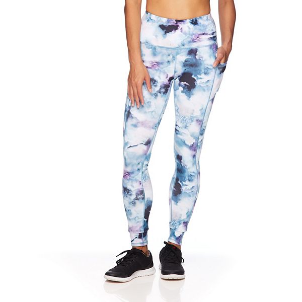 Women's Gaiam Om HighWaisted Watercolor Performance Leggings