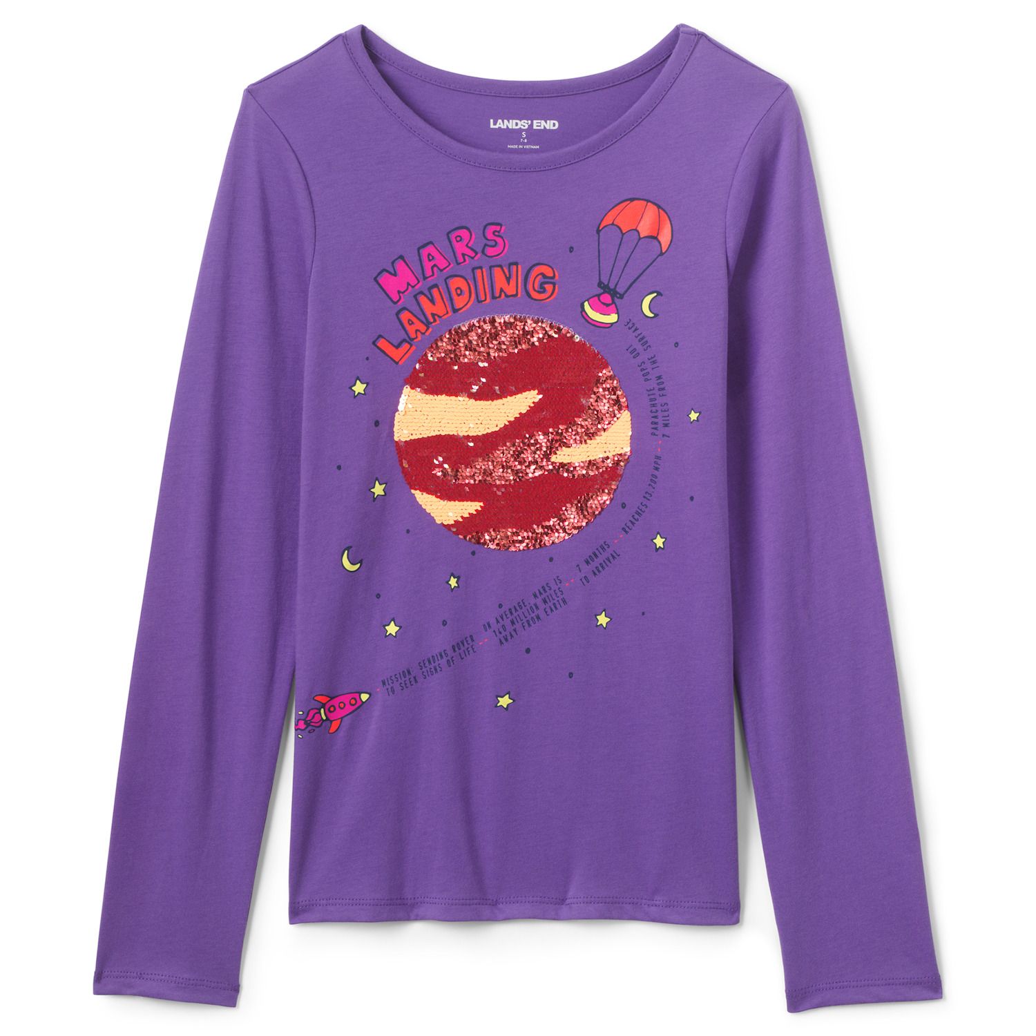 lands end girls plus