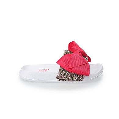 JoJo Siwa Bow Girls' Slide Sandals 