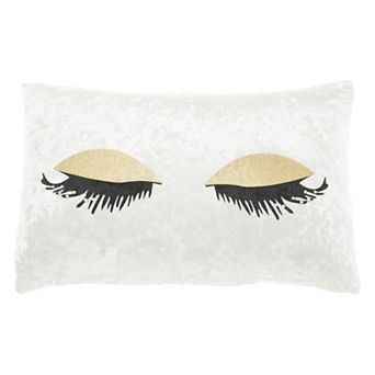 Mina Victory Nourison Luminescence Glitter Eye Shadow Throw Pillow