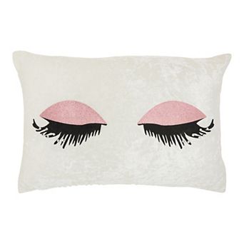 Mina Victory Nourison Luminescence Glitter Eye Shadow Throw Pillow