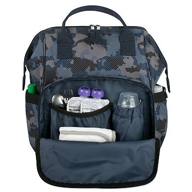 Baby Essentials Camouflaged Frame Diaper Backpack