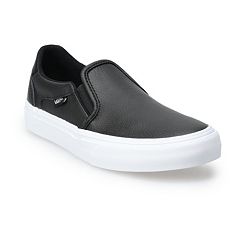 Tørke uhyre For en dagstur Black Slip On Vans | Kohl's