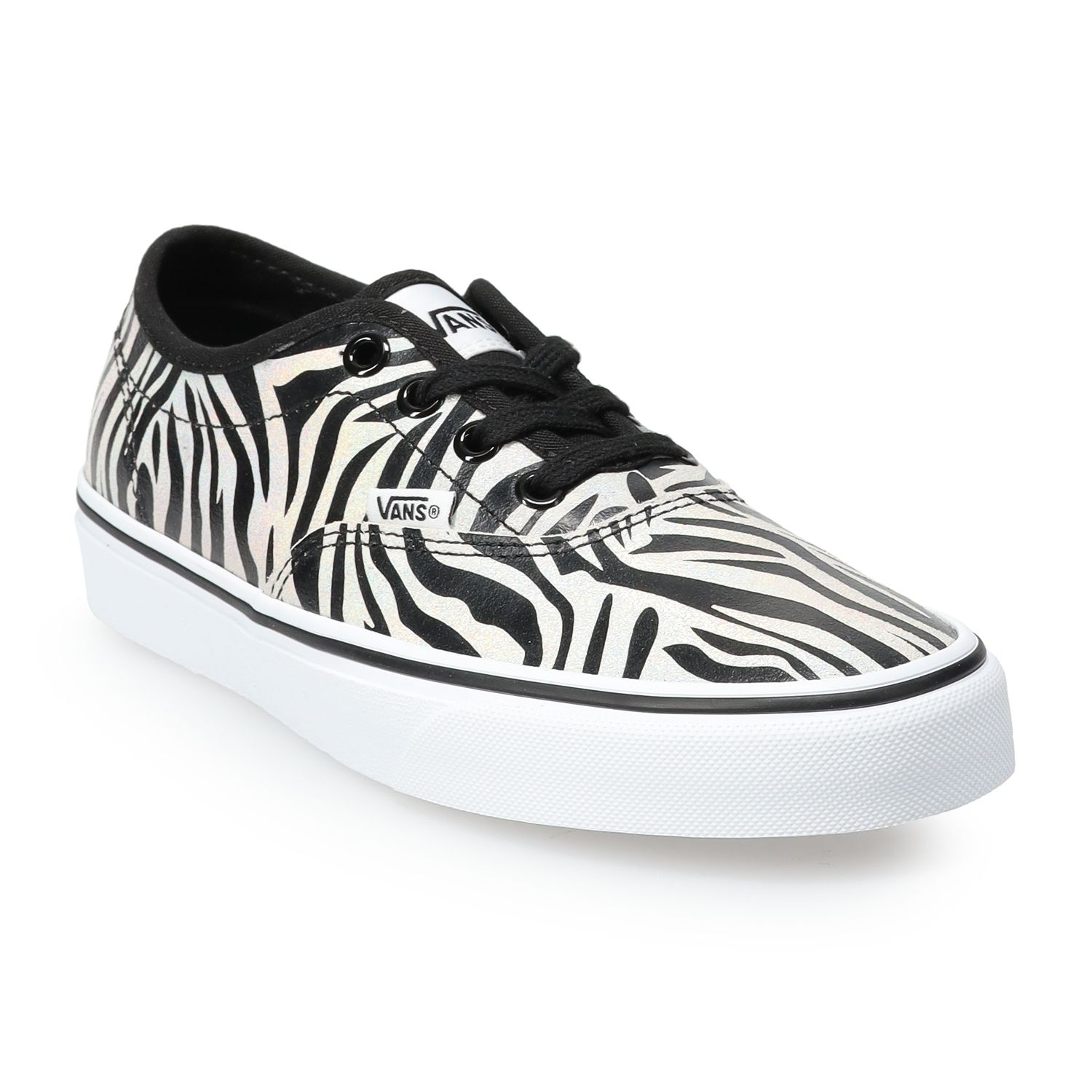 black slip on vans kohls