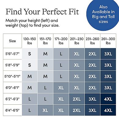 Men's Lands' End Crewneck 3-Pack Undershirt