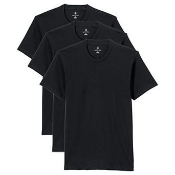 Men's Lands' End Crewneck 3-Pack Undershirt