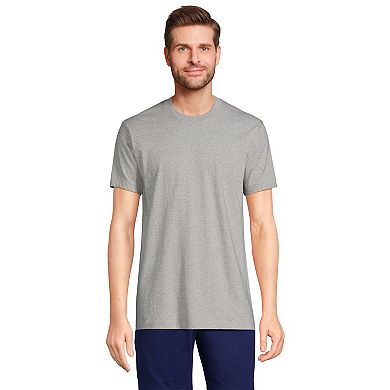 Big & Tall Lands' End Crewneck 3-Pack Undershirt Tees