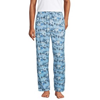 Men's Lands' End Flannel Pajama Sleep Pants