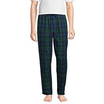 Men's Lands' End Flannel Pajama Sleep Pants