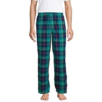 Men's Lands' End Flannel Pajama Sleep Pants