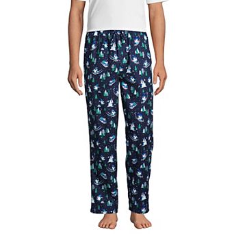 Men's Lands' End Flannel Pajama Sleep Pants
