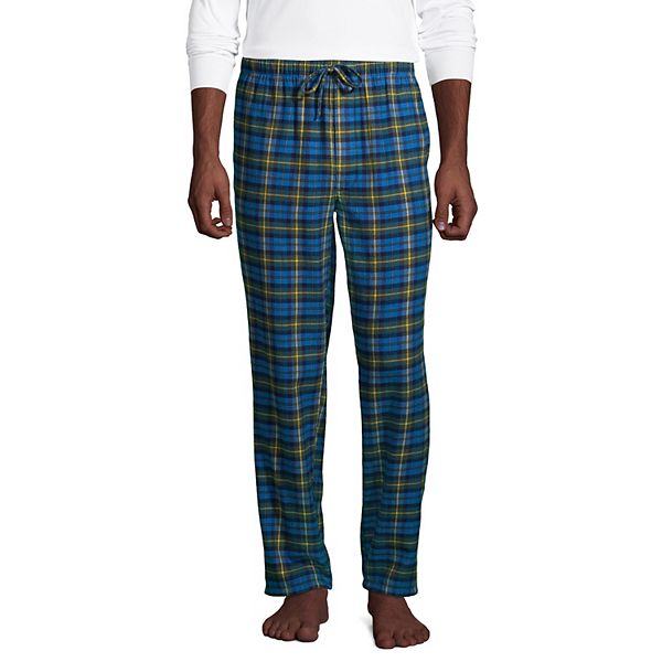 Men's Lands' End Flannel Pajama Sleep Pants