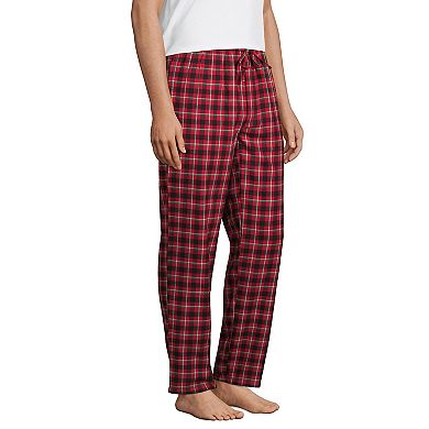 Big & Tall Lands' End Flannel Pajama Pants