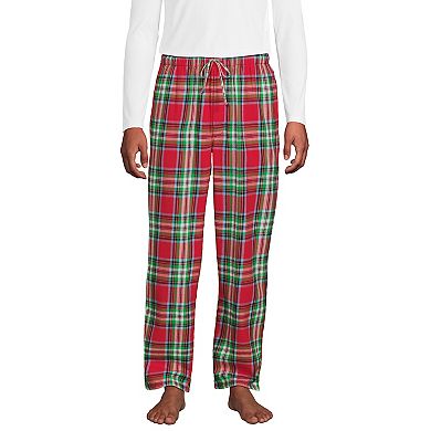 Big & Tall Lands' End Flannel Pajama Pants