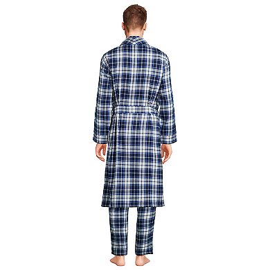 Men's Lands' End Flannel Robe