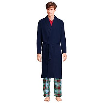 Men's Lands' End Flannel Robe