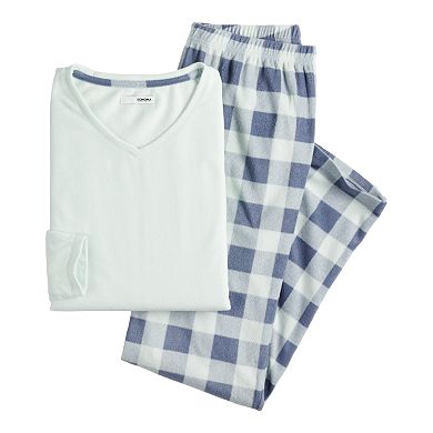 Women's Sonoma Goods For Life® Long Sleeve Pajama Top & Pajama Pants Set