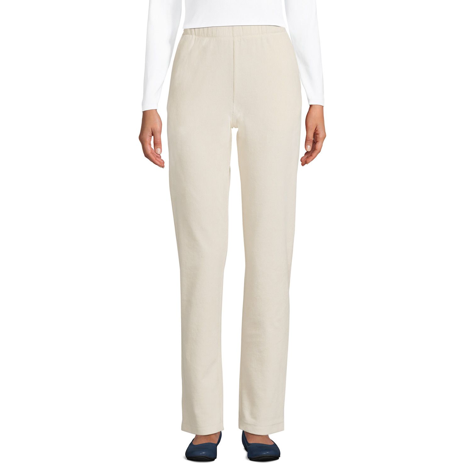 kohls white pants womens