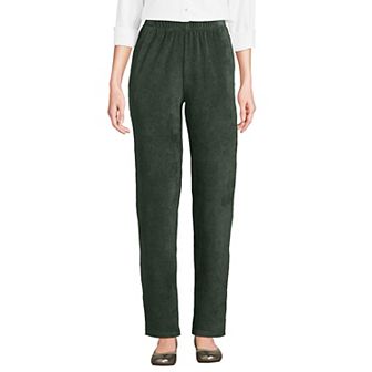 Women's Lands' End Sport High Rise Corduroy Pull-On Pants