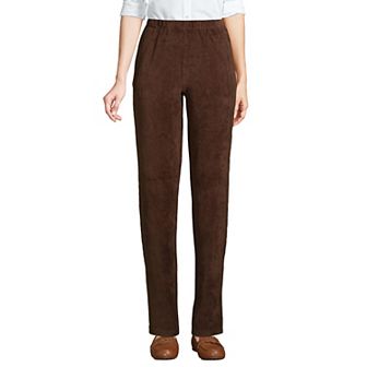 Women's Lands' End Sport High Rise Corduroy Pull-On Pants