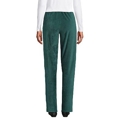 Petite Lands' End Sport High Rise Corduroy Pull-On Pants