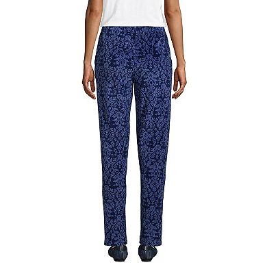 Petite Lands' End Sport High Rise Corduroy Pull-On Pants